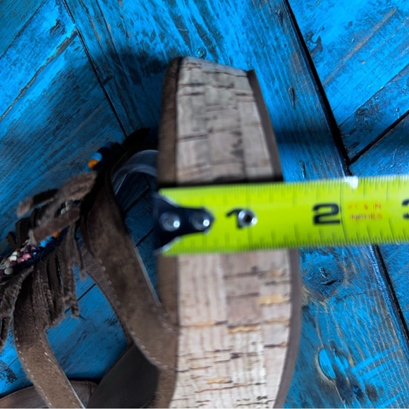 Ariat Women's Unbridled Lolita Sandal Size 8 Fringe Western Southwestern - Picture 11 of 13